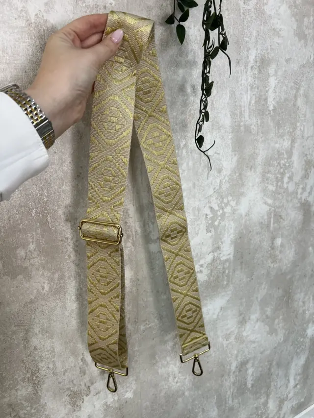 Correa de Bolso Dorada