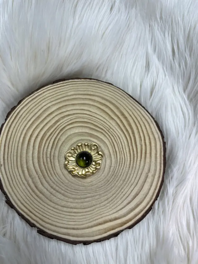Broche Flor Manzana