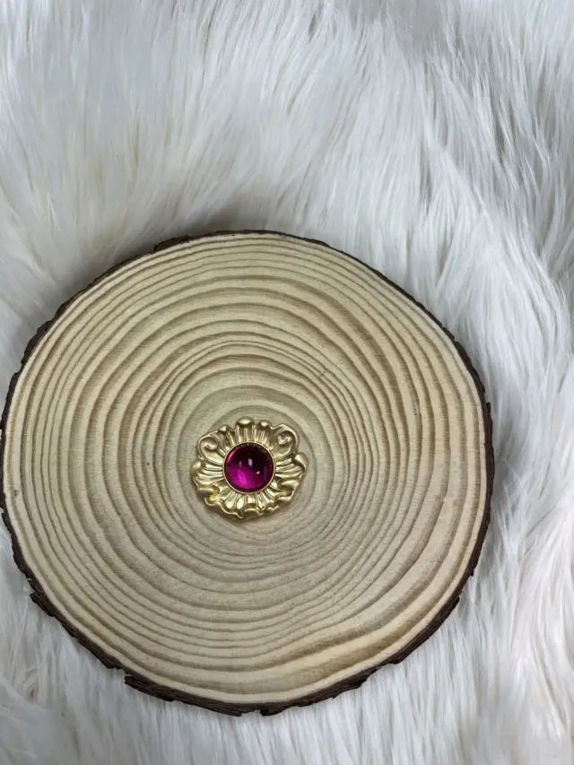 Broche Flor Rosa