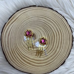 Peinecillo Espejo Rosa