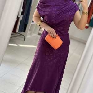 Vestido Asimétrico Morado