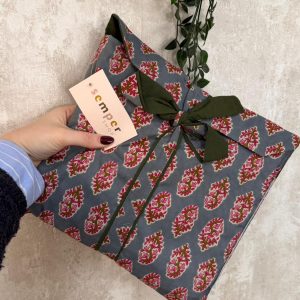 Pijama Estampado Gris