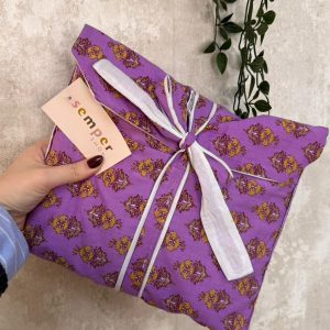 Pijama Estampado Malva