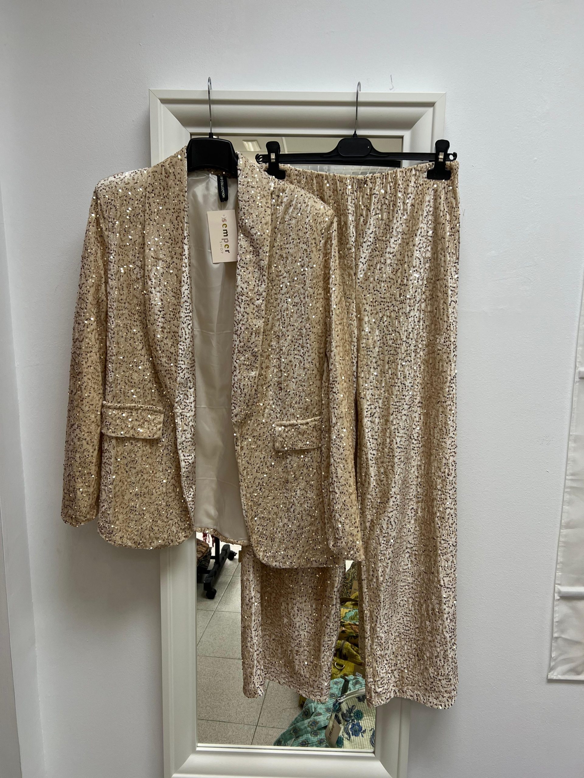 Conjunto Brilli Beige