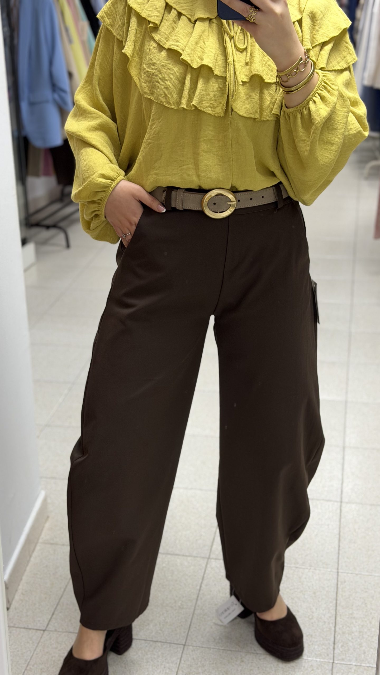 Pantalón Baggie Marrón - Imagen 4