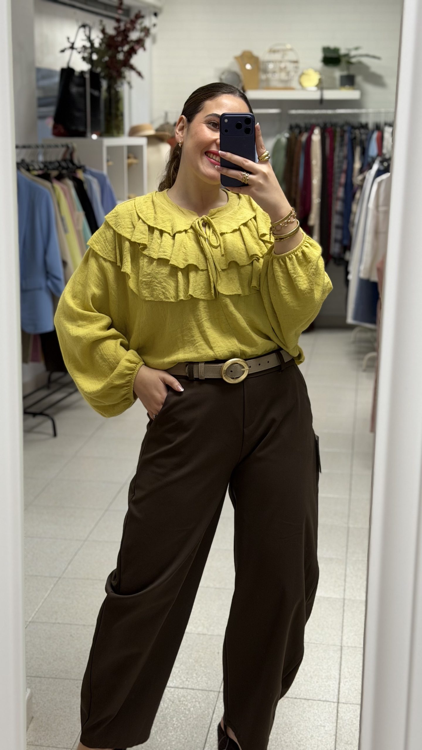 Pantalón Baggie Marrón - Imagen 3