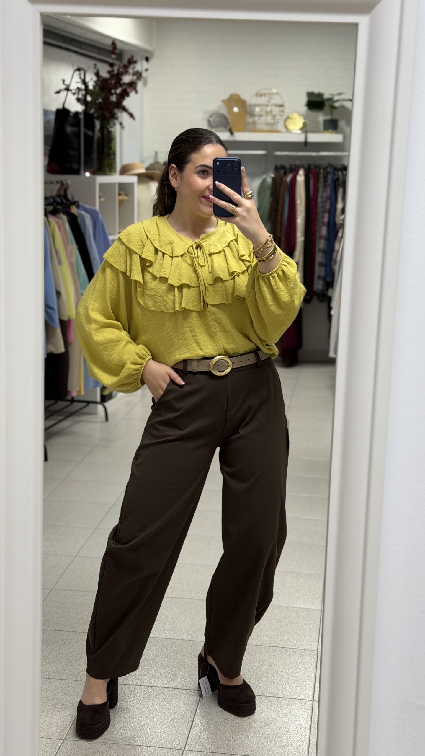 Pantalón Baggie Marrón