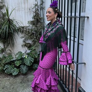 Traje Buganvilla Lunar