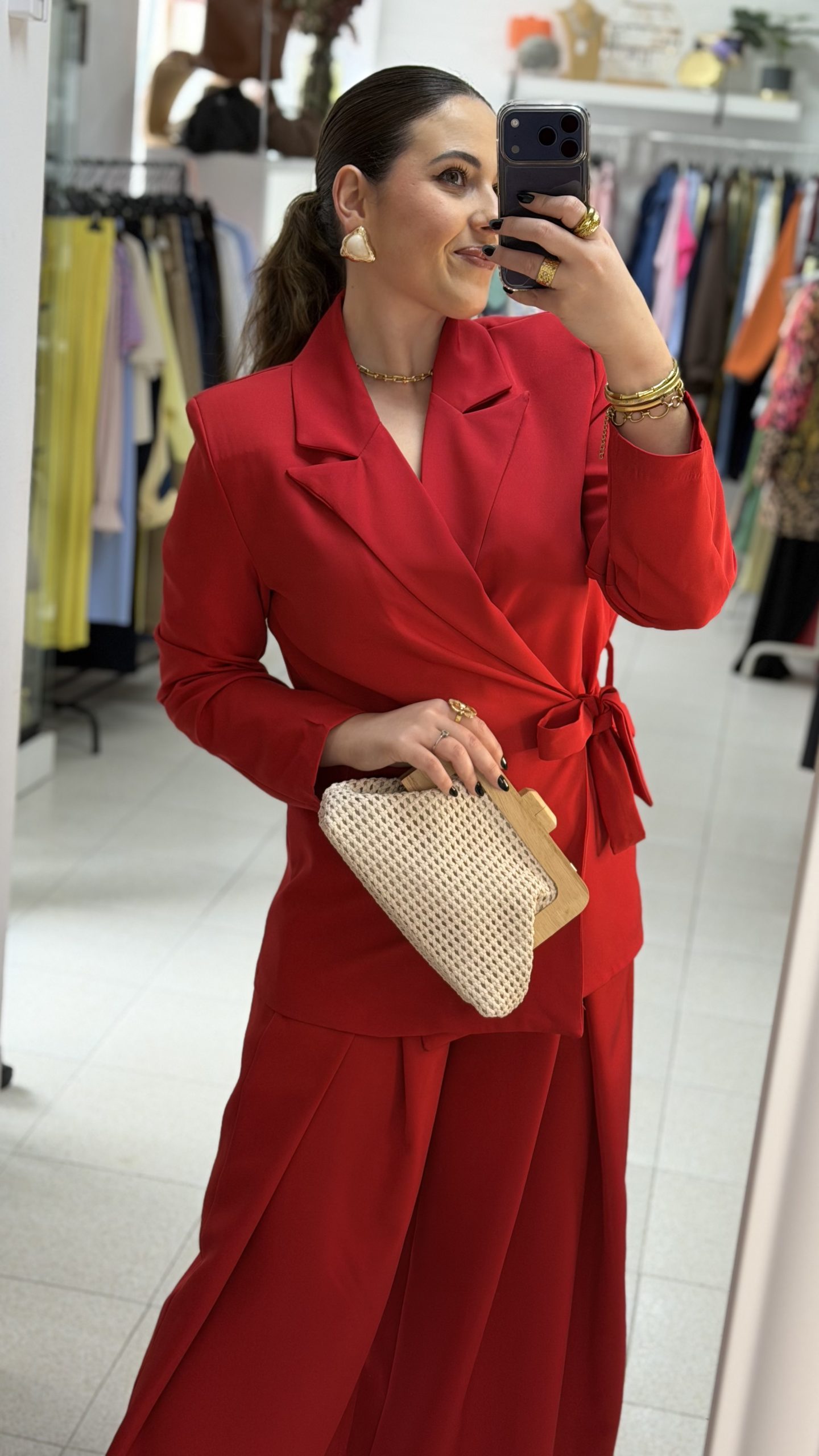 Chaqueta Roja Cruzada - Imagen 5