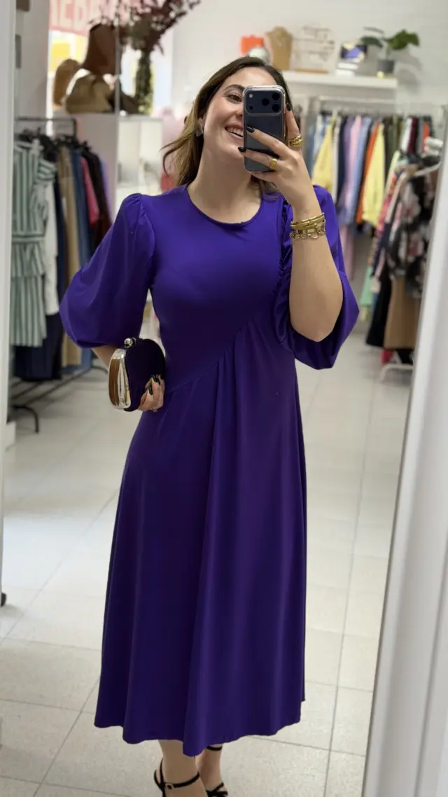 Vestido Morado