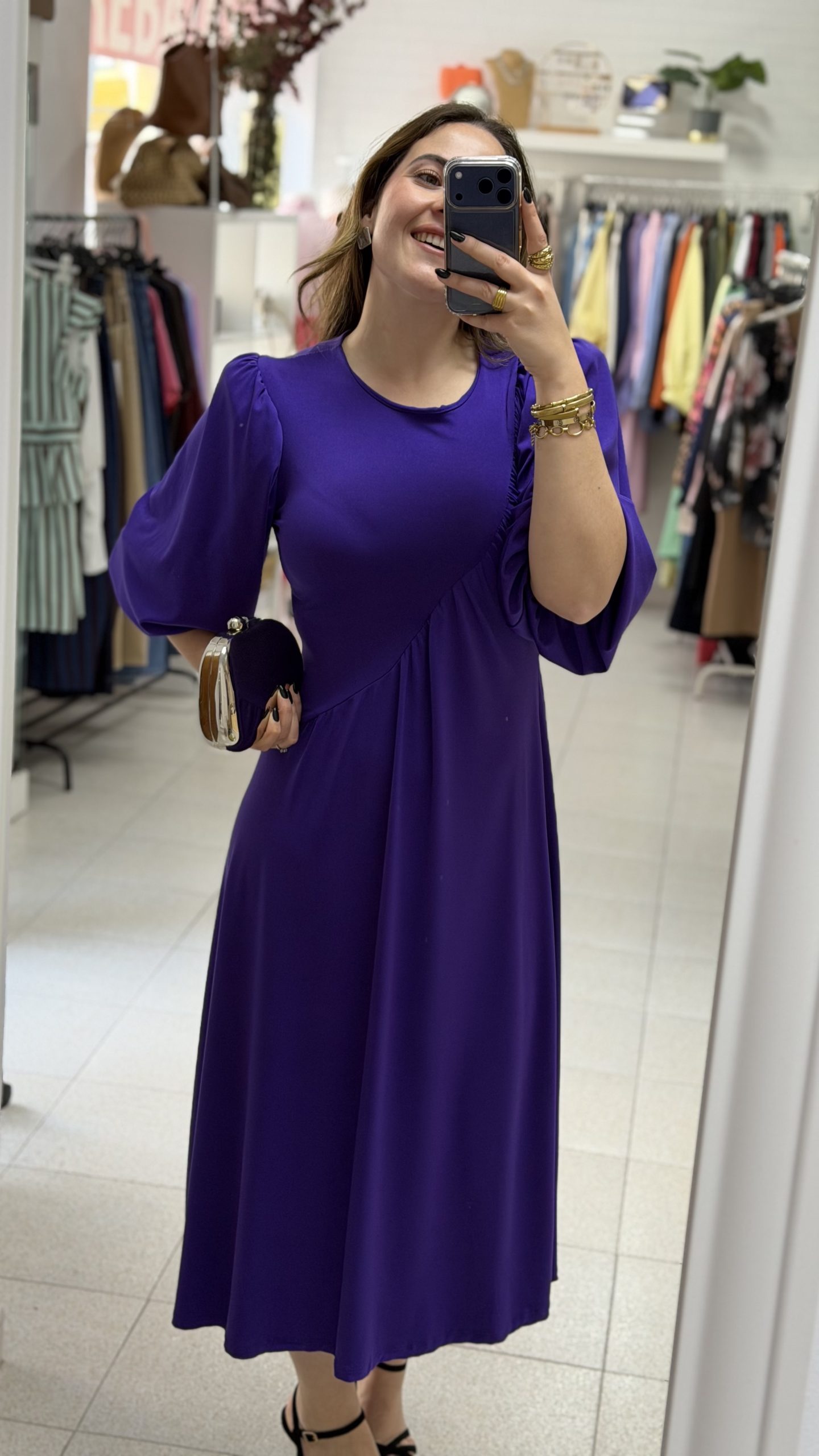 Vestido Morado