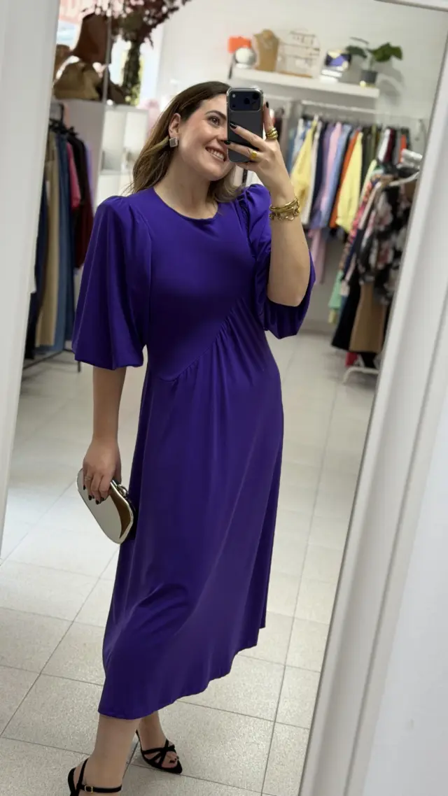 Vestido Morado