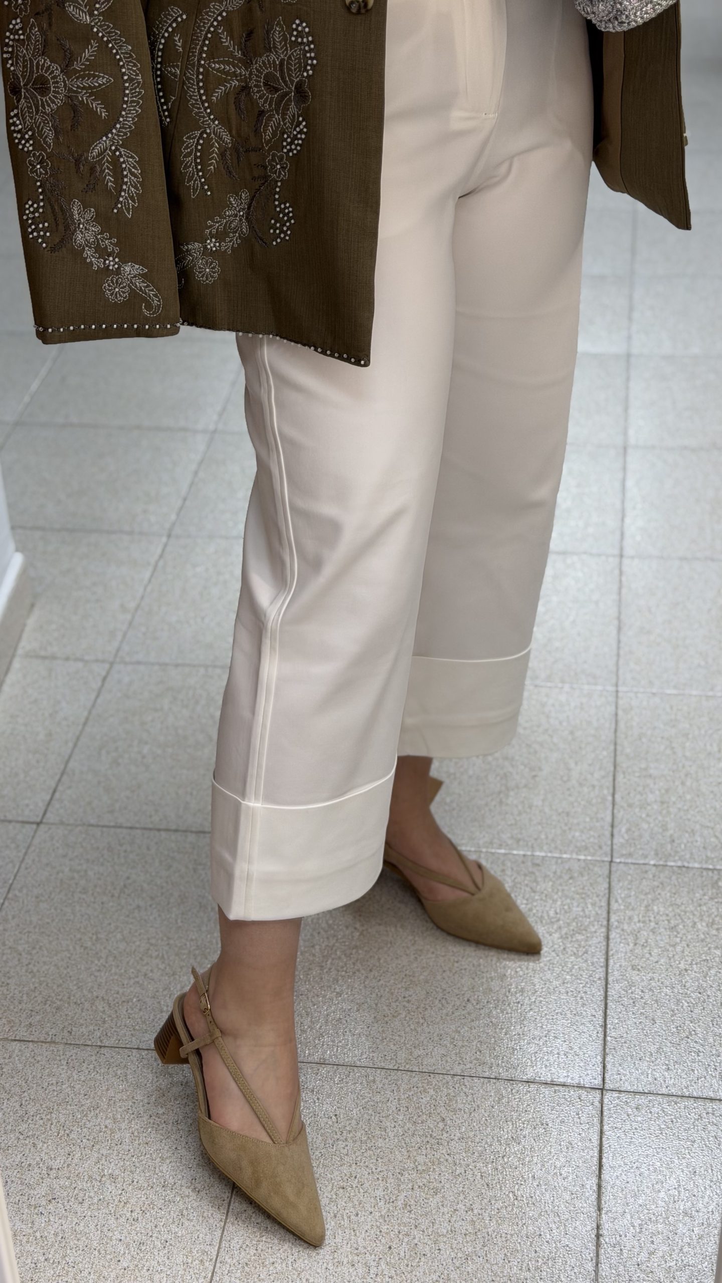 Tacón Beige Tostado - Imagen 2